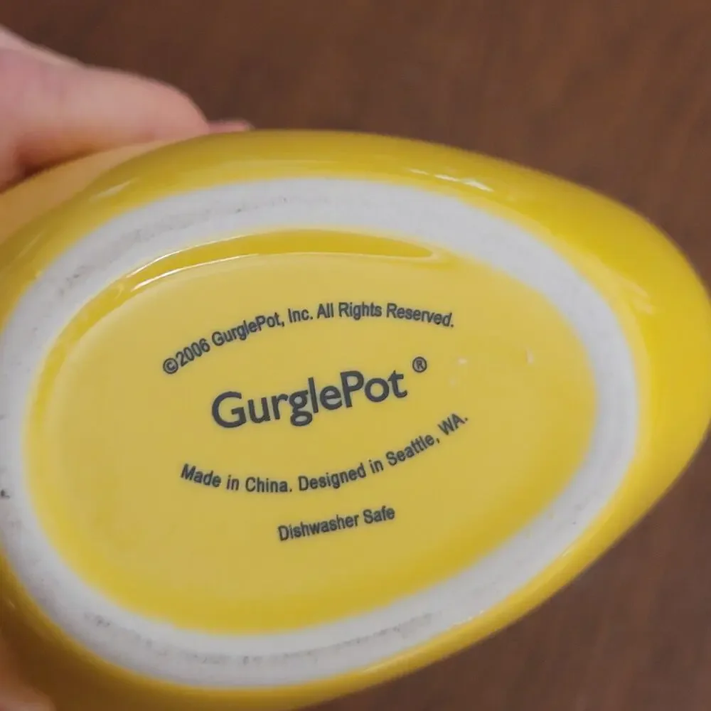 Vintage 2006 GURGLE POT 6.5